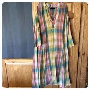 Large Cotton Indian Dress